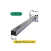 Poste de Cerca de Liga de Alumínio/Madeira-Plástico 80*80mm Pé/Peça de Fixação/Base (Galvanizado a Quente)