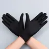 Productos Especializados para Joyerías, Guantes de Exhibición, Negro y Blanco, Actuación Ceremonial, Estilo Delgado, para Sesiones de Fotos, Guantes para Asistentes de Ventas