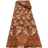 Tejido de encaje calado floral bordado soluble en agua, encaje para vestido de mujer de banquete étnico de Xinjiang, accesorios para vestidos de novia