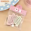 Presilhas de cabelo azuis fofas para crianças, presilhas versáteis para franja, grampos de cabelo para meninas, presilhas decorativas laterais, presilhas para rabo de cavalo