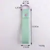 Etiqueta Caliente Bordada a Mano de Lienzo Macarrón de 25 mm para DIY Colgante de Mochila Hecho a Mano Correa Colgante de Corea del Sur