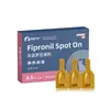 Pala Plateada Gotas No Predronil para Perros para Eliminar Pulgas, Gatos para Repeler Piojos, Medicina Antiparasitaria Externa para Perros, Medicina para Mascotas