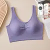 Sujetador Deportivo de Espalda Ancha para Mujer de 40-100 kg, Ropa Interior con Copa Fija, Chaleco Tubo, Transpirable, Tallas Grandes para Mujeres con Curvas