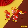 Desenhos animados borracha macia tridimensional doze zodíaco animal pequenos animais meninos e meninas crianças bolo de aniversário assar decoração plug-in