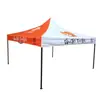 Tenda Publicitária Reforçada 3x3m, Tenda Comercial de Quatro Cantos à Prova de Chuva para Barracas de Comida e Catering, Atacado