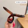 Presilha de Cabelo de Acrílico Tubarão de Verão Inspirada em Celebridades, Presilha de Garra Grande para Mulheres, Acessório de Cabelo para Coque Despojado, Presilha Essencial para Cabelos Grossos