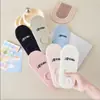 Calcetines Cortos para Mujer Estilo Nuevo, Calcetines Bajos Finos de Primavera y Verano para Mujer, Calcetines Bajos Lindos Estilo Japonés, Calcetines Cortos Blancos con Dibujos Animados
