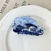 Serie Creativa Oceánica Clip Bolsa Transparente Linda Clip para el Cabello de Animales Ballena Azul Delfín Tiburón Accesorios para el Cabello para Mujeres