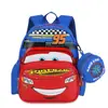 Nova Mochila Escolar de Jardim de Infância de Comércio Exterior Desenho Animado Anime Pequena Mochila Infantil Meninos Meninas 3--6 Anos Bolsa Fofa de Ombro Duplo
