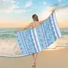 Toalla de playa de microfibra impresa digitalmente, de secado rápido y absorbente, toalla de baño de tamaño grande, chal y tapete para vacaciones en la playa