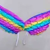 Asas de Borboleta de Anjo para Halloween Festa Infantil Performance Adereços Asas Coloridas em Forma de Andorinha Estoque do Fabricante Venda por Atacado
