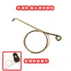 Carrete de Pesca Giratorio Modificado Forma de Gota de Agua Empuñadura de Carbono Manivela Manual Marca D Equipo de Pesca Dawa Accesorios para Señuelos