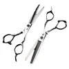 Tijeras de Peluquería Xiaolong Handle Naipson de 6.0 pulgadas, Tijeras para Cortar el Cabello, Tijeras Planas, Tijeras para Flequillo, Tijeras Deslizantes