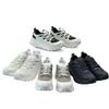 Zapatos de Padre Gruesos para Exteriores Transfronterizos MCL Malla Empalmada Cuero Genuino Zapatos Deportivos Casuales Tendencia Europea y Americana Zapatos de Senderismo