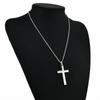 Europeu e Americano Cross-border Nova Moda Simples Colar Cruz Moda Cool Homens e Mulheres Universal Liga Cross Pingente Joias