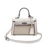 Moda Transfronteriza Comercio Exterior Bolso Kelly para Mujer 2025 Nuevo Bolso Simple Color Contrastante Gran Capacidad Un Solo Hombro Bandolera