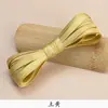 Borde de qipao borde enrollado 0.85cm borde prensado incrustación para ropa accesorios de ropa cinta de tela de satén sin planchar