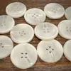 Botones para Abrigo de Invierno para Hombres y Mujeres, Botones de Traje de Alta Gama, Botones de Resina de Cuatro Agujeros para Chaqueta de Plumas y Cortavientos