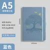 Cuaderno A5 transfronterizo con logo personalizado, tapa dura de negocios, simple y grueso, para uso en oficina, con banda elástica, diario, bloc de notas