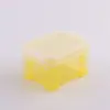 Caixa de Armazenamento Mini de Plástico para Casa Colorida com Fivela Caixa de Armazenamento de Mesa Caixa de Armazenamento Transparente Selada à Prova de Poeira Atacado