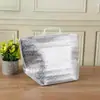 Bolsa Isotérmica Portátil de Folha de Alumínio Descartável Personalizada para Levar Listrada Xadrez Bolo Chá com Leite Sorvete Bolsa Fria Atacado