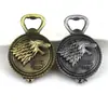 Juego de Tronos Periférico Familia de Dragones Dragón de Tres Cabezas Lobo Stark Mano del Rey Llavero de Aleación Abrebotellas