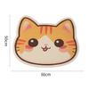 Sisal Cat Scratch Board Velcro Sisal Cat Scratch Pad para proteger o sofá da sucata Cat Scratch Board Parede vertical