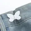 Artefacto de cintura de mariposa, cintura de jeans extraíble, cambio grande, hebilla de par fija pequeña, cintura retráctil, hebilla ajustable