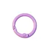 Barniz para Hornear Dopamina Color Caramelo Argollas Abiertas Argollas de Resorte Amuletos de Figura 23mm Llaveros Llaveros Cuentas Perler Colgantes