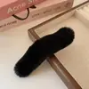 Celebridade da Internet Outono e Inverno Pelúcia Grande Presilha Bico de Pato Presilha de Cabelo Preguiçosa Feminina Vento Preguiçoso Presilha para Cabelos Quebrados da Nuca Presilha de Disco para Cabelo