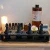 Olla de Aceite Esencial para Spa Tailandés Salón de Belleza Cerámica Hoja Botella de Aceite Esencial Aromaterapia Mezcla Dispensación Bandeja de Spa Set