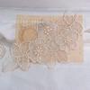 Ropa Pieza de Flor diy Aplique Accesorios de Ropa Encaje Grande Pegatina de Tela Bordado Organza Flor Parche Bordado