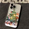 Capa para Celular Raposa de Natal Adequada para Apple 16Promax Novo Iphone15 High-End 14 Silicone Anti-Queda 13
