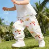 Pantalones Largos Ligeros para Niños Pantalones a Prueba de Mosquitos para Niños Verano 2026 Estilo Nuevo Casual para Niñas 10A Pantalones Antibacterianos Pantalones para Casa