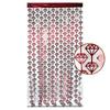 Decoración de Fiesta Cortina de Lluvia de Diamantes Láser Decoración Amazon Nueva 2m Cortina de Lluvia Láser Dorada