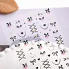 Pegatinas para Uñas de Lazo Lineal, Simples y Versátiles, Pegatinas Versátiles para Uñas de Lazo, Estilo Joyería Dh