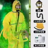 Mascarilla Respiratoria con Suministro de Aire Eléctrico y Tubo Largo Autocebante Portátil Equipo de Emergencia para Operación en Espacios Confinados Aire