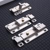 Fechadura de mola automática de aço inoxidável espessado fivela de porta de banheiro ferrolho de porta trinco de porta pinos de porta fabricantes atacado