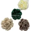 11cm Estilo Coreano Elegante Plisado Sading Flor Tridimensional Accesorios de Boda DIY Accesorios para el Cabello Zapatos Flor Pétalo Ropa Arreglo