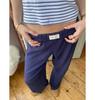 Pantalones anchos a rayas para mujer de Amazon, pantalones casuales de calle, sueltos, de cintura alta, 2024