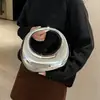 Bolsa de Cena Transfronteriza Bolso de Mano Bolso de Acrílico Bolso de Mano de Moda Europea y Americana para Mujer Bolso de Media Luna Bolso Cruzado de un Solo Hombro para Mujer