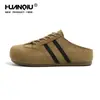 Zapatos Birkenstock Universales de Suela Gruesa para Hombre, Nuevo Estilo Primavera 2026, Mocasines Cerrados sin Cordones, Mules Retro para Uso en Exteriores