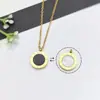 Collar de Acero Inoxidable para Mujer Joyería de Nicho Versátil Colgante de Cobre Cadena Elegante para Clavícula Joyería Cadena de Lujo Ligero