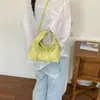 Bolsa Popular Mais Vendida de Verão Feminina 2026 Nova Moda Versátil Bolsa Transversal Pequena Bolsa de Mão Exquisita Bolsa Dumpling