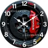 Reloj de Pared Silencioso Más Vendido Transfronterizo, Reloj Estilo Motocicleta, Reloj Decorativo Creativo y Moderno de Lujo Ligero para Sala de Estar, Reloj de Pared de Madera