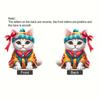 Nuevo Producto Transfronterizo Navidad Creativo Gatito Colgante para Coche Colgante para Mochila Coche Coche Espejo Retrovisor