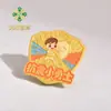 Bottons de desenho animado personalizados para museus de ciência, pequenos guerreiros resistentes a terremotos, pinos de metal únicos, medalhas comemorativas para atividades infantis