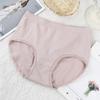 Nova roupa íntima plus size atacado feminina verão gordura MM250 kg cor sólida respirável quadril cintura alta roupa íntima feminina
