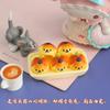 YQT Lindo Cachorro Bolsa de Agua Alcalina Micro Juego de Comida Pegamento en Crema Resina Accesorios DIY Juguetes de Juego Adornos de Escritorio