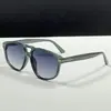 Gafas de Sol para Hombre con Montura Grande Estilo Europeo y Americano, Doble Puente, Gafas Aviador de Personalidad Trendy para Exteriores, Gafas de Sol Versátiles de Moda Estilo Callejero para Mujer